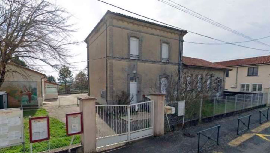 L’école de filles construite à la fin du XIXe siècle.