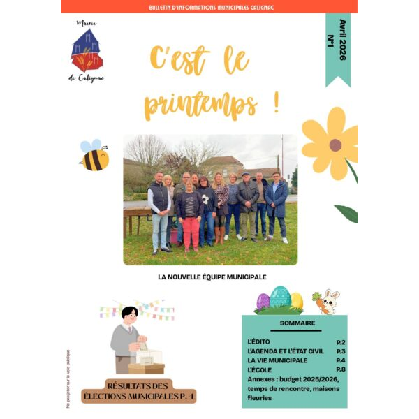 Bulletin Avril 2026